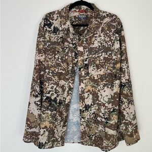 Men’s Simms Challenger LS Shirt- Veil Camo- Size XL